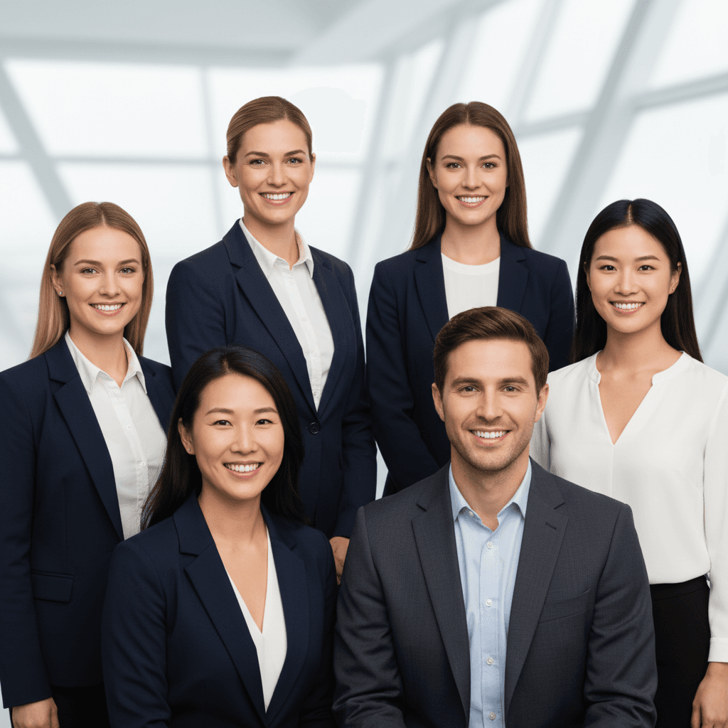 Corporate team headshots