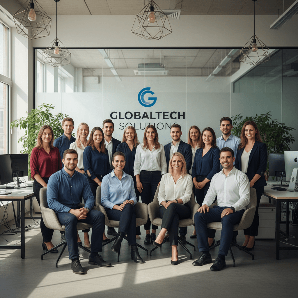Company team photo