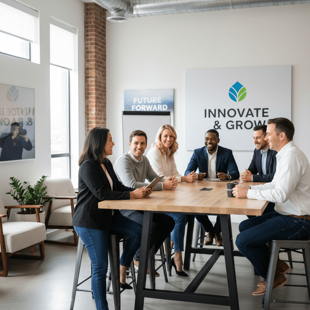 Professional workplace photography